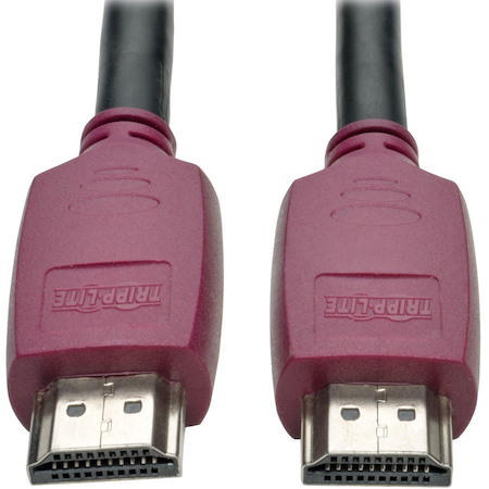 Tripp Lite by Eaton 4K HDMI Cable with Ethernet (M/M) - 4K 60 Hz, Gripping Connectors, 15 ft.