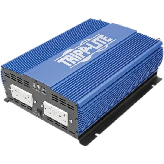 Tripp Lite by Eaton 3000W Heavy-Duty Mobile Power Inverter with 4 AC/2 USB - 2.0A/Battery Cables