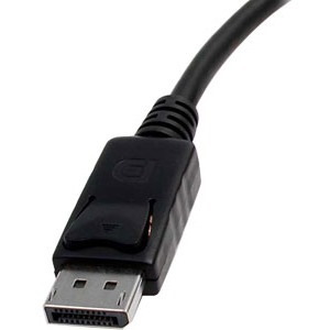 StarTech.com DisplayPort to HDMI Adapter, 1080p DP to HDMI Video Converter, DP to HDMI Monitor/TV Dongle, Passive, Latching DP Connector