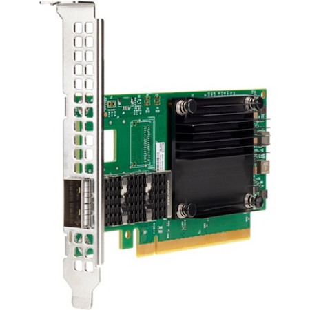 HPE MCX623105AS-VDAT 200Gigabit Ethernet Card for Server - 100GBase-X - QSFP56 - Plug-in Card