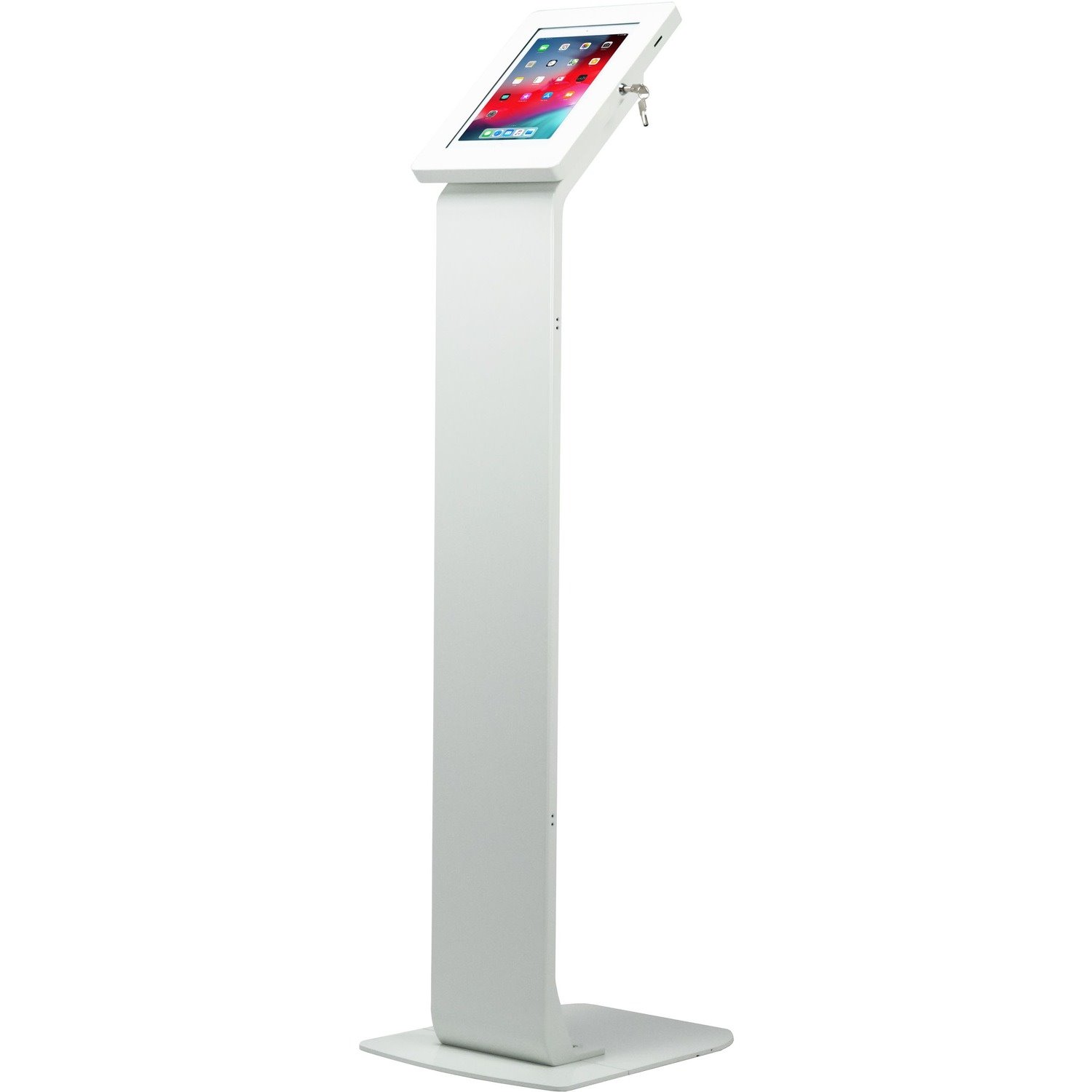 CTA Premium Locking Floor Stand & Enclosure for iPad 10th Gen 10.9" & More