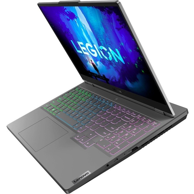 Lenovo Legion 5 15IAH7H 82RB004YUK 39.6 cm (15.6") Gaming Notebook - QHD+ - 2560 x 1440 - Intel Core i5 i5-12500H Dodeca-core (12 Core) - 16 GB Total RAM - 512 GB SSD - Storm Grey