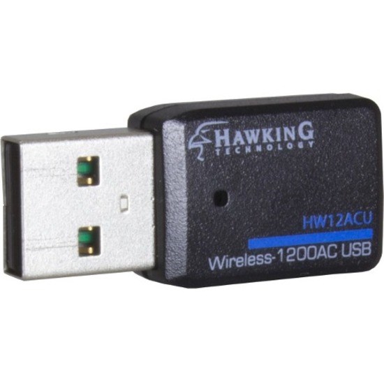 Hawking HW12ACU IEEE 802.11ac Wi-Fi Adapter for Desktop Computer/Notebook