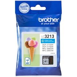Brother LC3213C Original High Yield Inkjet Ink Cartridge - Cyan - 1 Pack