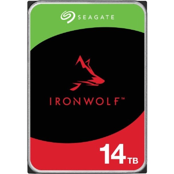 Seagate IronWolf Pro ST14000NT001 14 TB Hard Drive - 3.5" Internal - SATA (SATA/600) - Conventional Magnetic Recording (CMR) Method