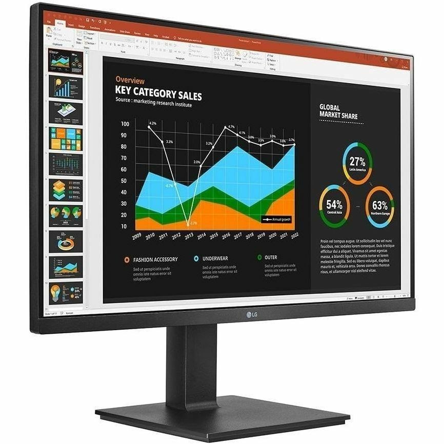 LG 27BQ75QB-B 27" Class WQHD LCD Monitor