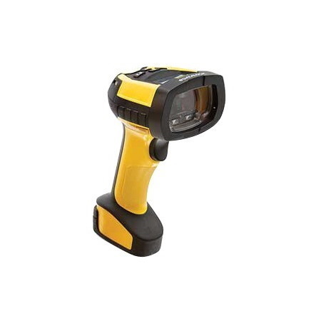 Datalogic PowerScan PM9600-HP Industrial, Warehouse, Manufacturing, Logistics, Retail, Inventory Handheld Barcode Scanner - Wireless Connectivity - Black, Yellow