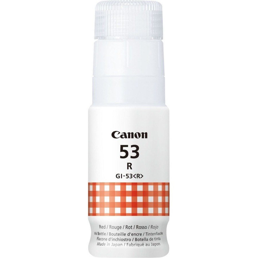 Canon GI-53R Refill Ink Bottle - Red - Inkjet