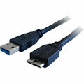 Comprehensive USB 3.0 A Male to Micro B Male Cable 3ft.