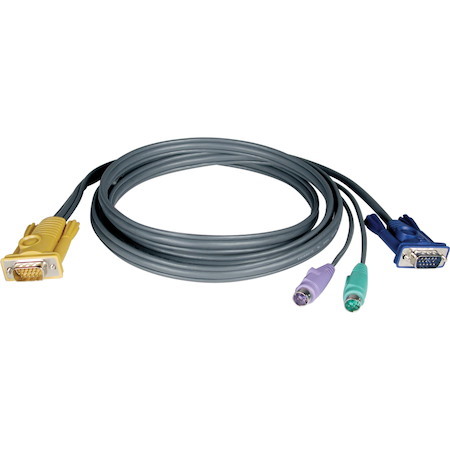 Tripp Lite by Eaton PS/2 (3-in-1) Cable Kit for NetDirector KVM Switch B020-Series and KVM B022-Series, 10 ft. (3.05 m)