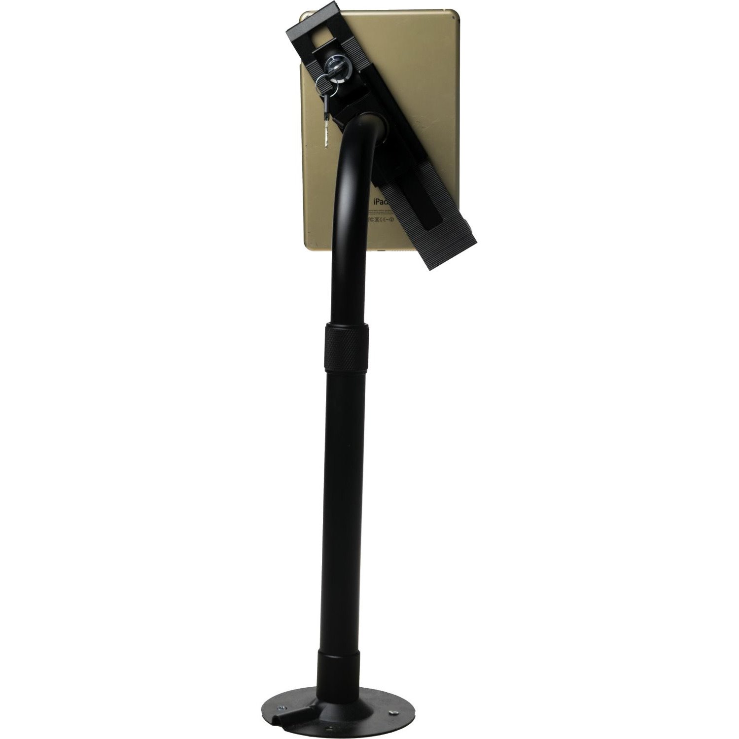 CTA Digital Height-Adj Tabletop Security Elbow Mount For 7-14In Tablets