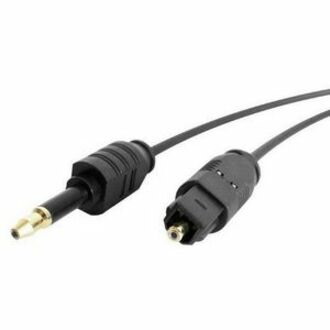 StarTech.com 10 ft Toslink to Miniplug Digital Audio Cable