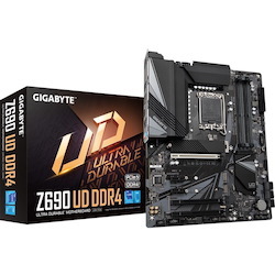 Gigabyte Z690 UD DDR4 Gaming Desktop Motherboard - Intel Z690 Chipset - Socket LGA-1700 - Intel Optane Memory Ready - ATX