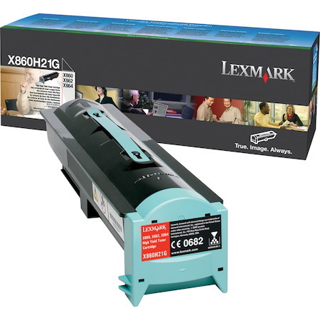 Lexmark X860H21G Original Laser Toner Cartridge - Black Pack