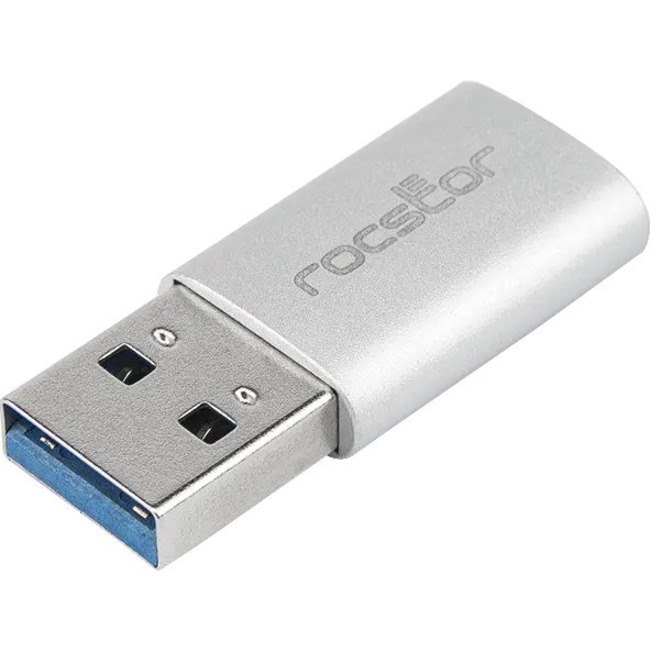 Rocstor Premium USB 3.0 Hi-Speed Adapter, USB Type A to USB-C (M/F) (5-Pack)