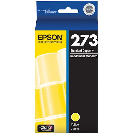 Epson Claria 273 Original Standard Yield Inkjet Ink Cartridge - Yellow - 1 Pack