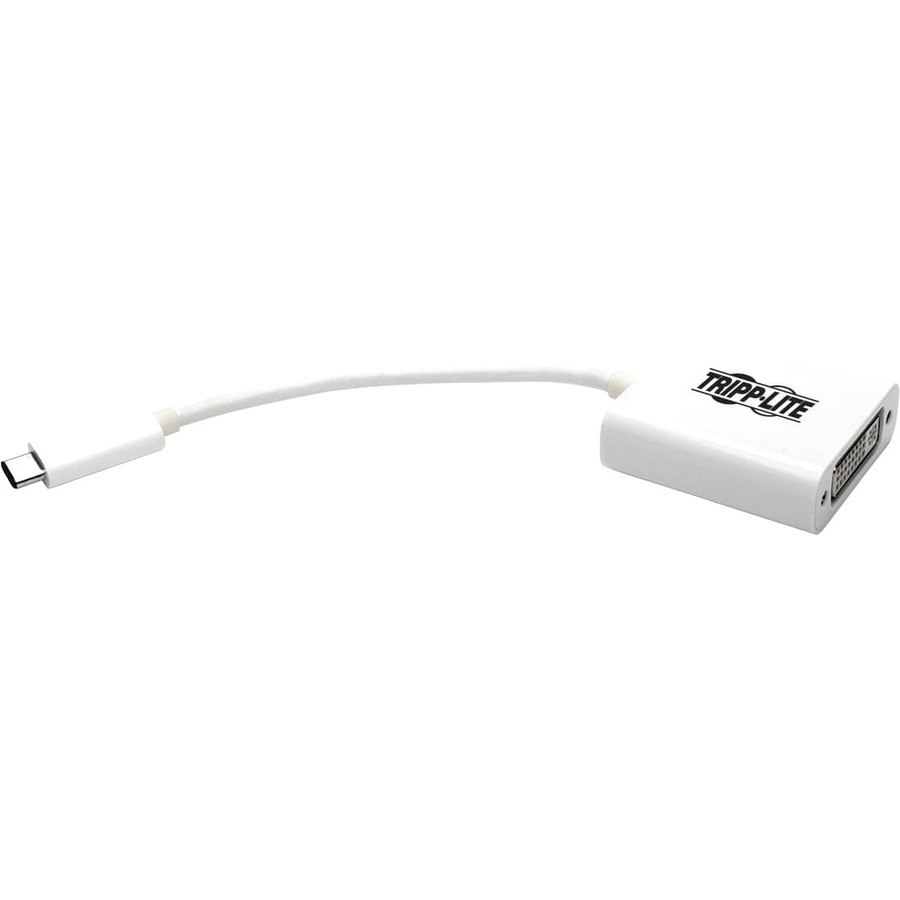 Eaton Tripp Lite Series USB-C to DVI Adapter with Alternate Mode - DP 1.2, White