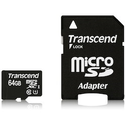 Transcend 64 GB Class 10/UHS-I microSDXC