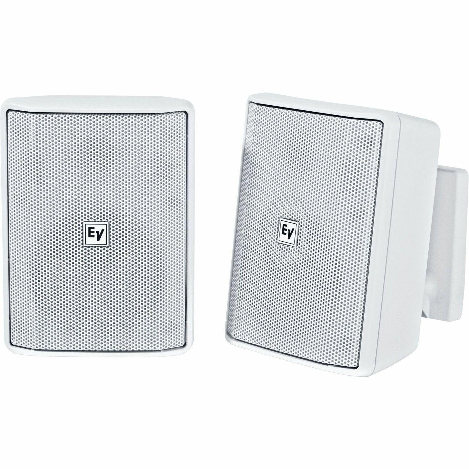 Electro-Voice EVID S4.2 2-way Indoor/Outdoor Surface Mount, Wall Mountable, Ceiling Mountable Speaker - 40 W RMS - White