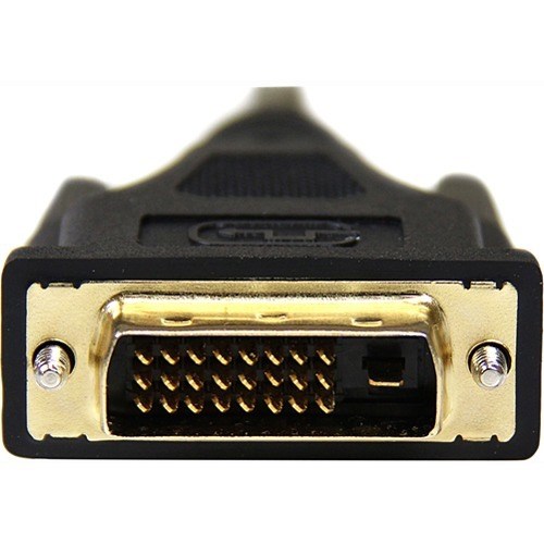StarTech.com 1m (3.3 ft) Mini HDMI to DVI Cable, DVI-D to HDMI Cable (1920x1200p), HDMI Mini Male to DVI-D Male Display Cable Adapter