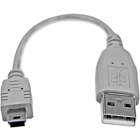 StarTech.com 6in Mini USB 2.0 Cable - A to Mini B