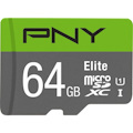 PNY Elite 64 GB Class 10/UHS-I (U1) microSDXC