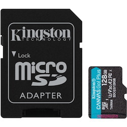 Kingston Canvas Go! Plus 128 GB Class 10/UHS-I (U3) microSDXC