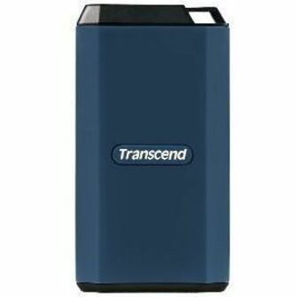 Transcend ESD410C 4 TB Portable Solid State Drive - External - Dark Blue