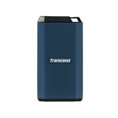 Transcend ESD410C 4 TB Portable Solid State Drive - External - Dark Blue