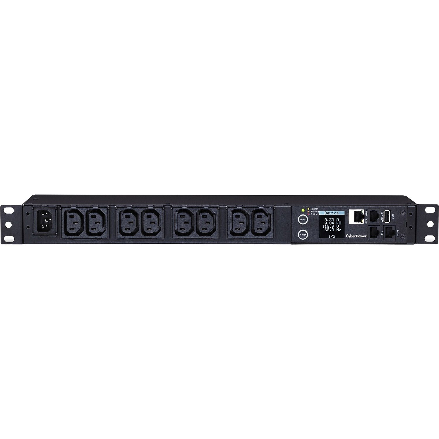 CyberPower PDU31004 100 - 120 VAC 15A Monitored PDU