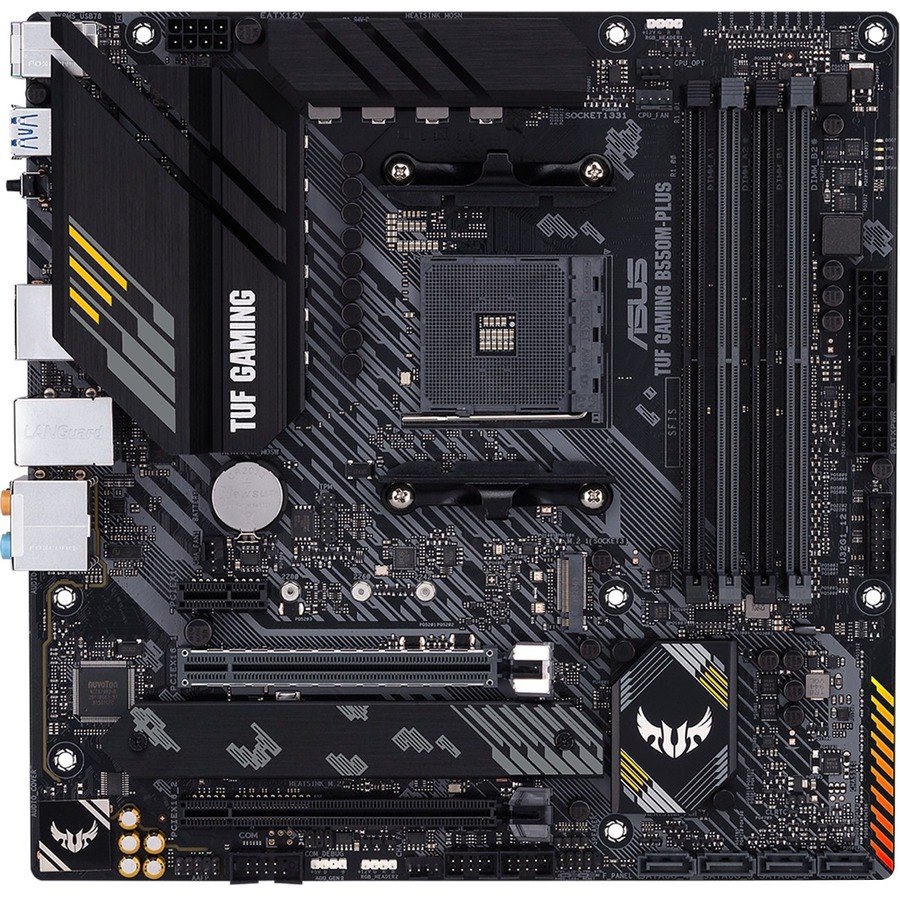 TUF GAMING B550M-PLUS Desktop Motherboard - AMD B550 Chipset - Socket AM4 - Micro ATX
