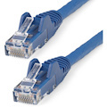 StarTech.com 3m(10ft) CAT6 Ethernet Cable, LSZH (Low Smoke Zero Halogen) 10 GbE Snagless 100W PoE UTP RJ45 Blue Network Patch Cord, ETL