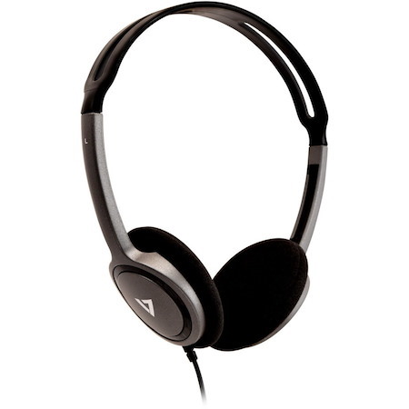 V7 HA310-2EP Wired Over-the-head Binaural Stereo Headphone - Black Blister
