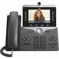 Cisco 8865NR IP Phone - Corded - Corded - Wall Mountable - Charcoal