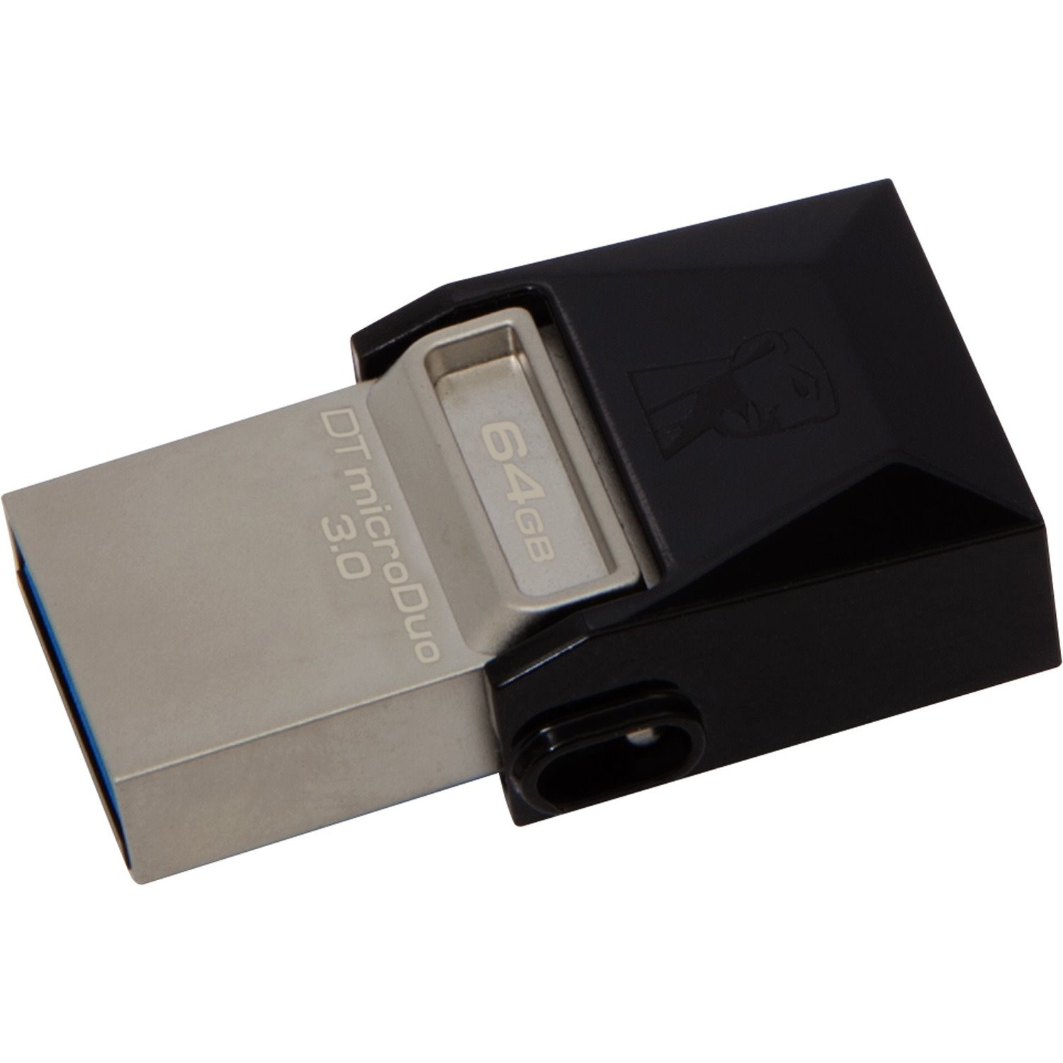 Kingston DataTraveler microDuo 64 GB USB 3.0, Micro USB Flash Drive - Black