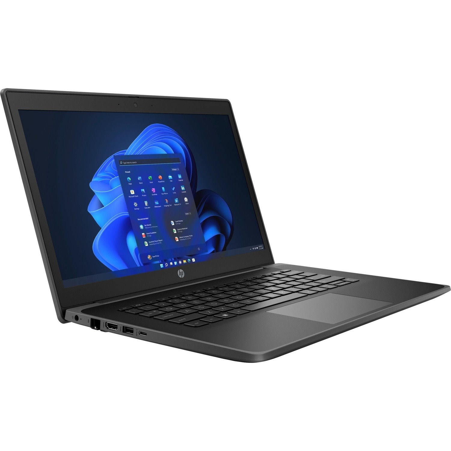 HP ProBook 35.6 cm (14") Notebook - HD - 1366 x 768 - Intel Celeron N5100 Quad-core (4 Core) - 4 GB Total RAM - 128 GB SSD