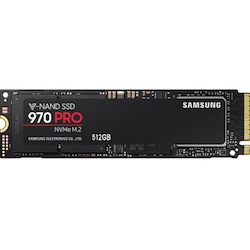 Samsung 970 PRO MZ-V7P512E 512 GB Solid State Drive - M.2 2280 Internal - PCI Express (PCI Express 3.0 x4)