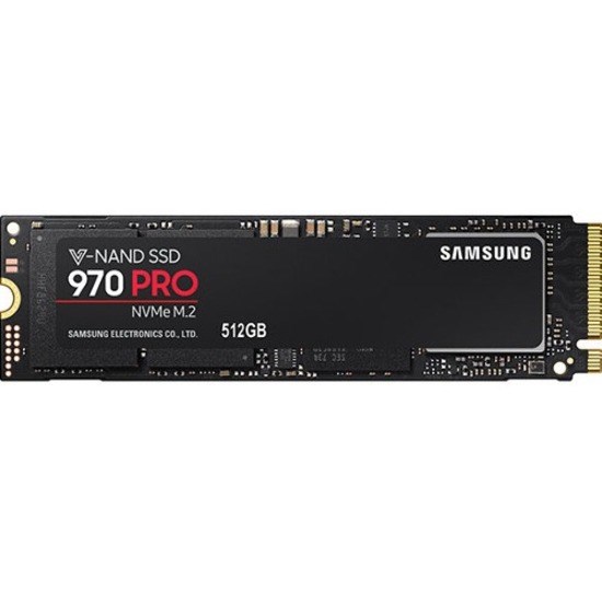 Samsung 970 PRO MZ-V7P512E 512 GB Solid State Drive - M.2 2280 Internal - PCI Express (PCI Express 3.0 x4)