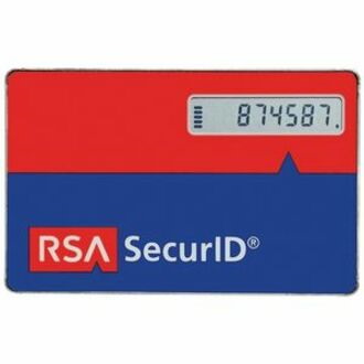RSA SecurID SD200 Security Card