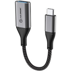 Alogic Super Ultra USB 3.1 USB-C to USB-A Adapter - 15cm - Space Grey