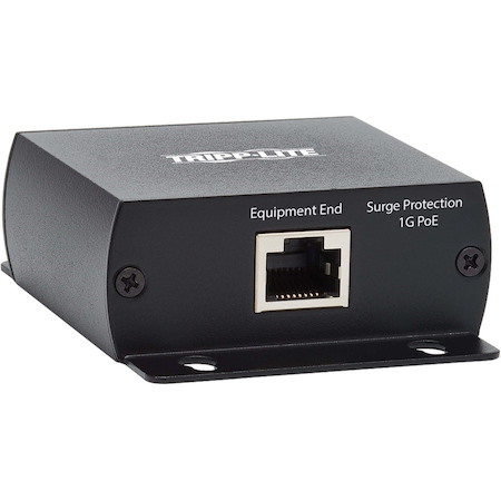 Tripp Lite by Eaton In-Line PoE Surge Protector - 1 Gbps, Cat5e/6, Metal Case, IEC Compliant, TAA