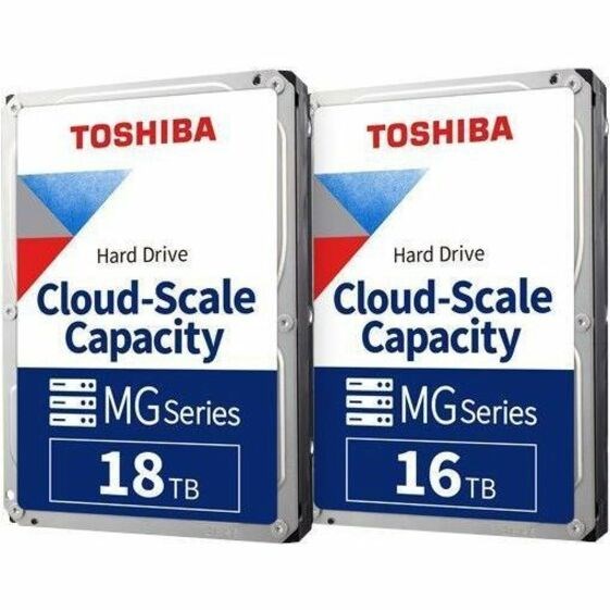 Toshiba MG09 MG09ACA16TE 16 TB Hard Drive - 3.5" Internal - SATA (SATA/600) - Conventional Magnetic Recording (CMR) Method