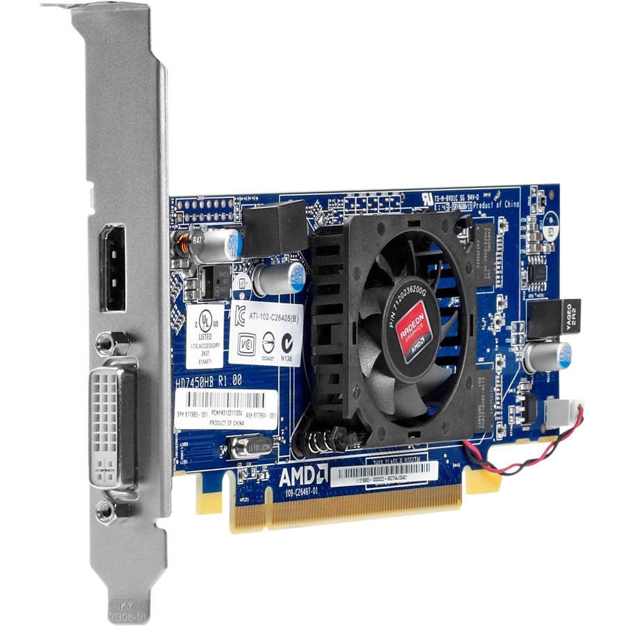 HP AMD Radeon HD 7450 Graphic Card