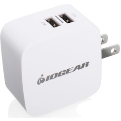 IOGEAR Dual USB wall charger w/4.2 output