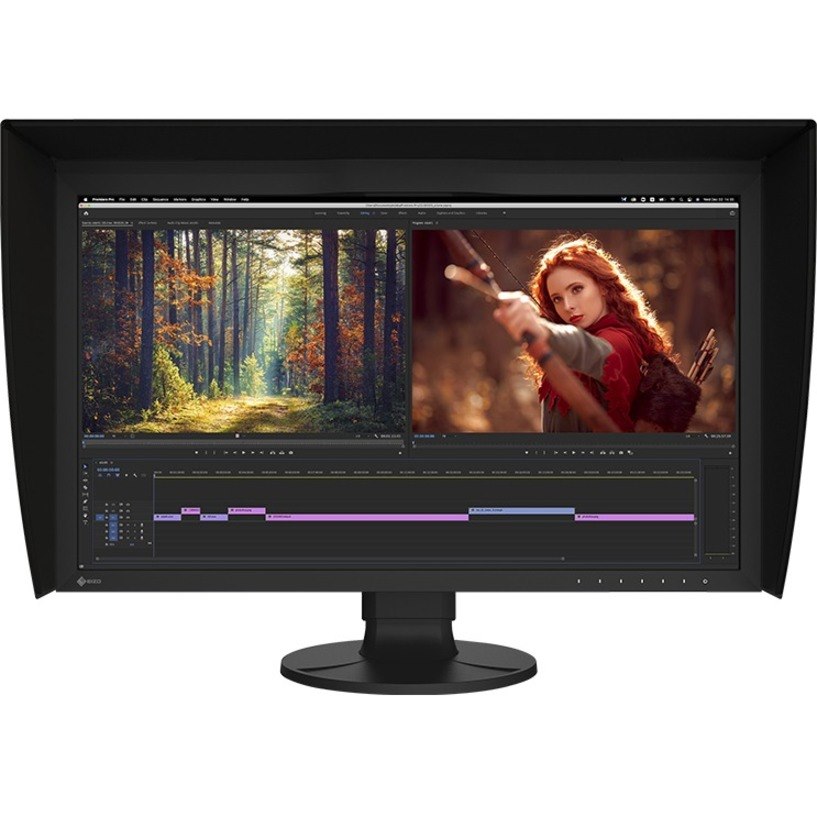 EIZO ColorEdge CG2700X 26.9" 4K UHD LED LCD Monitor - 16:9 - Black