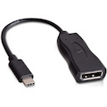 V7 Black USB Video Adapter USB-C Male to DisplayPort Female