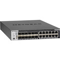 Netgear ProSafe M4300 M4300-12X12F 12 Ports Manageable Layer 3 Switch - 10 Gigabit Ethernet, Gigabit Ethernet - 10GBase-T, 10GBase-LR, 10GBase-SR, 1000Base-SX, 1000Base-LX, 10GBase-LRM