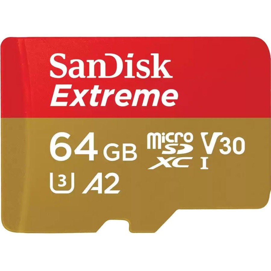 SanDisk Extreme 64 GB Class 3/UHS-I V30 microSDXC