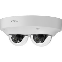 Hanwha Techwin PNM-7002VD 2 Megapixel Outdoor Full HD Network Camera - Color - Dome - White