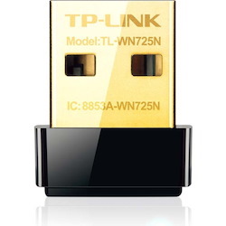 TP-LINK TL-WN725N - USB WiFi Adapter for PC - Nano Size